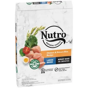 13 Lb Nutro Natural Choice Large Breed Adult Chicken & Brown Rice - Food